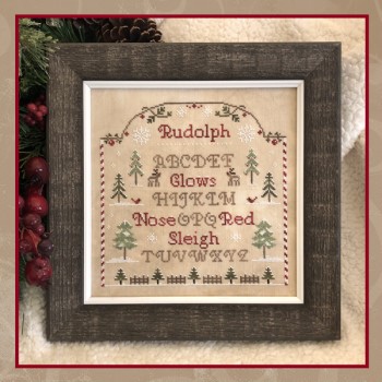 Rudolph's Sampler by Little House Needlework 