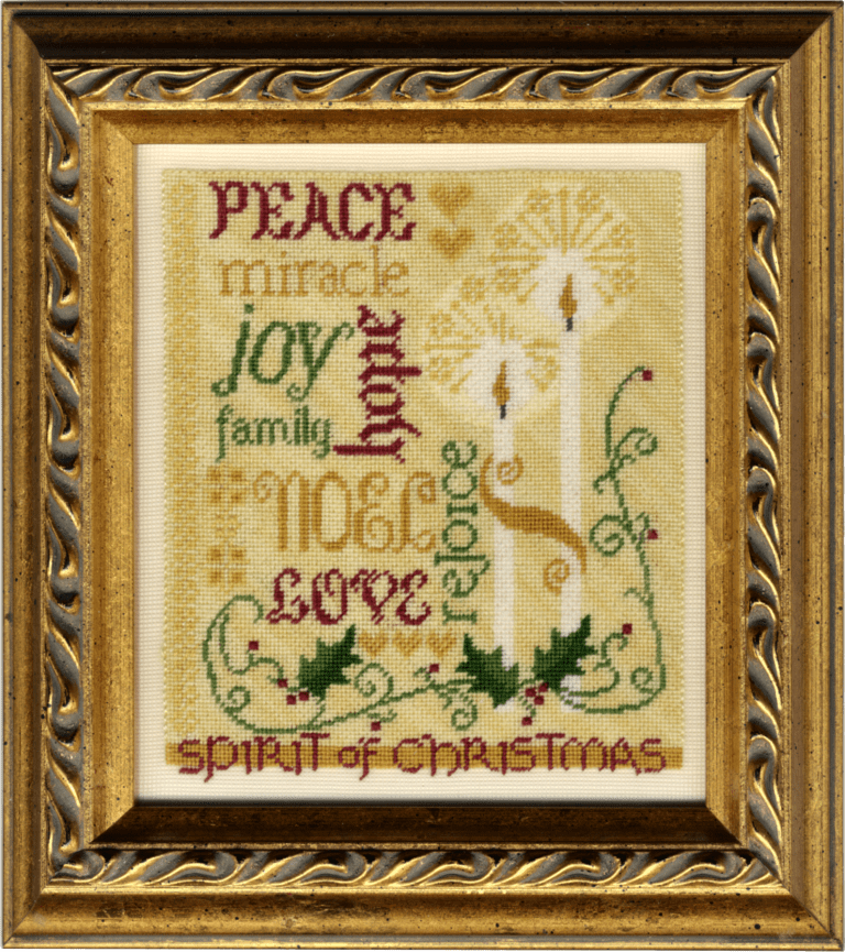 Spirit of Christmas by Erica Michaels Needlework Designs   