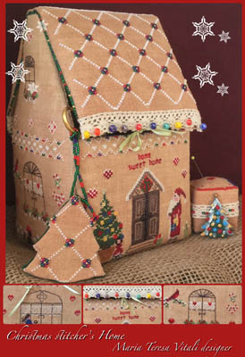 Christmas Stitcher's Home by MTV Cross Stitch Designs 