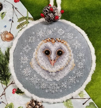Winter Snow Owl by Blackberry Lane Designs LLC 