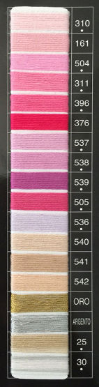 New Stranded Cotton 18 Colours Column 11  RRP £14.40 by ISPE  