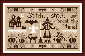 Stitch Stitch And Forget The Time by Jardin Prive'   