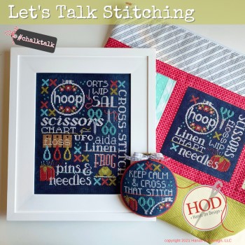  HD - 244 - Lets Talk Stitching by Hands on Designs