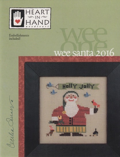 Wee One Santa 2016 by Heart in Hand Needleart 