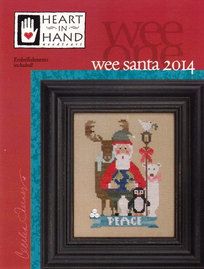 Wee One Santa 2014 by Heart in Hand Needleart 
