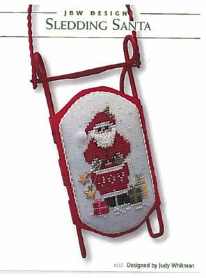 355 Sledding Santa by JBW Designs 