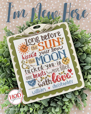 I'm New Here HD352 by Hands on Designs -  RRP £12.00