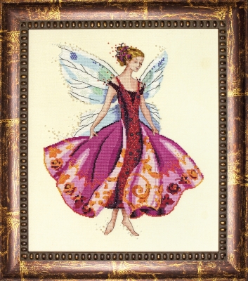 MD108 January Garnet Fairy by Mirabilia 