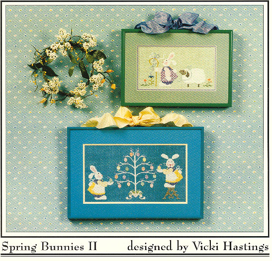 No 183 Spring Bunnies II by The Cricket Collection 