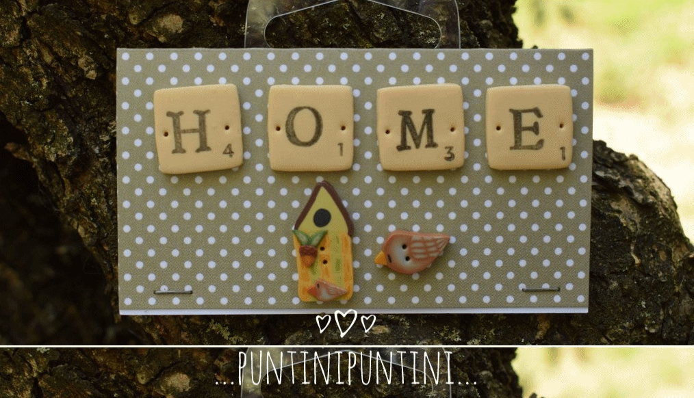Buttons : Home by Puntini Puntini 