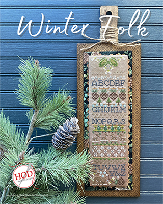  Winter Folk HD318 Hands on Designs - RRP £14.00