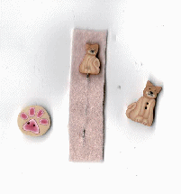 Cat lover button & pin set by Puntini Puntini  