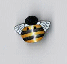 Bee Button  by Puntini Puntini   