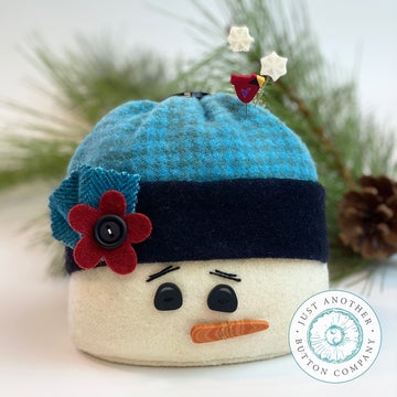Jabco the Snowman - Pincushions  Pattern by Just Another Button Company 