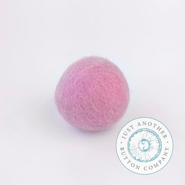Poodle Felted-Wool Ball - 3CM by Just Another Button Company  