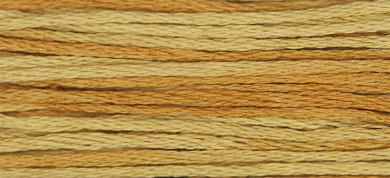 1224 Amber - Size 40 sewing thread - 450 yards by Weeks Dye Works 