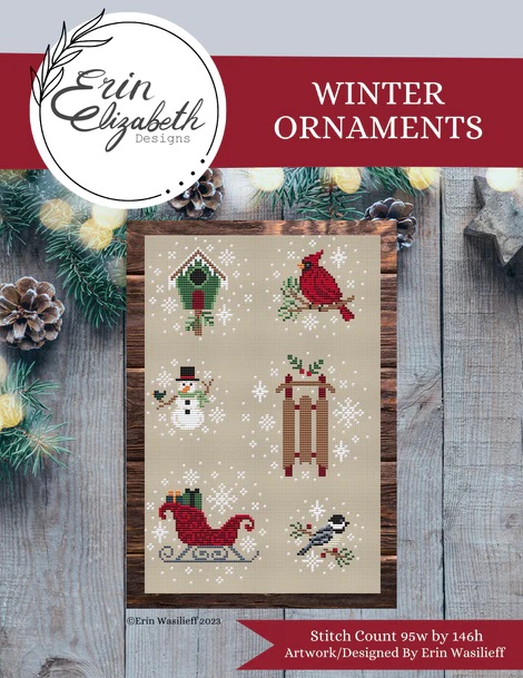 Erin Elizabeth - Winter Ornaments