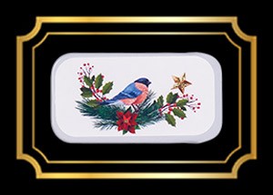 Just Nan  - BHT03 Merry Star Bird Bead Hide Tin - Pre Order only 5 left 