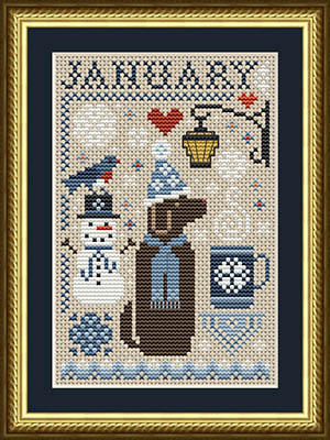 January Dog by Happiness Is Heartmade -  RRP £8.00