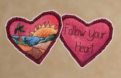 ST14-2112 Follow Your Heart  by Mill Hill    