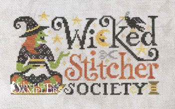 Wicked Stitcher Society by Silver Creek Samplers - RRP £13.00