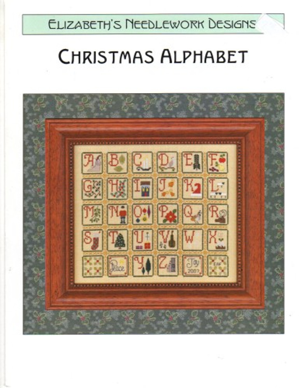 Christmas Alphabet by Elizabeth's Needlework Designs 