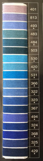 New Stranded Cotton 18 colours Colum 4 RRP £14.40 by ISPE 
