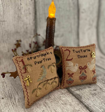 Part 1 Twelve Days of Christmas - Partridge & Doves by Mani di Donna