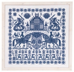 Permin -  Sampler Blue  - No 154400