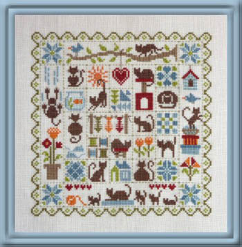 Patchwork Aux Chats by Jardin Prive' 