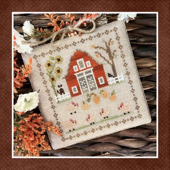 Fall on the Farm 8 - This Little Piggy by Little House Needleworks 