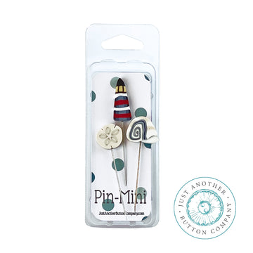 jpm493 At the Shore (Limited Edition) : Pin-Mini :  by Just Another Button Company 