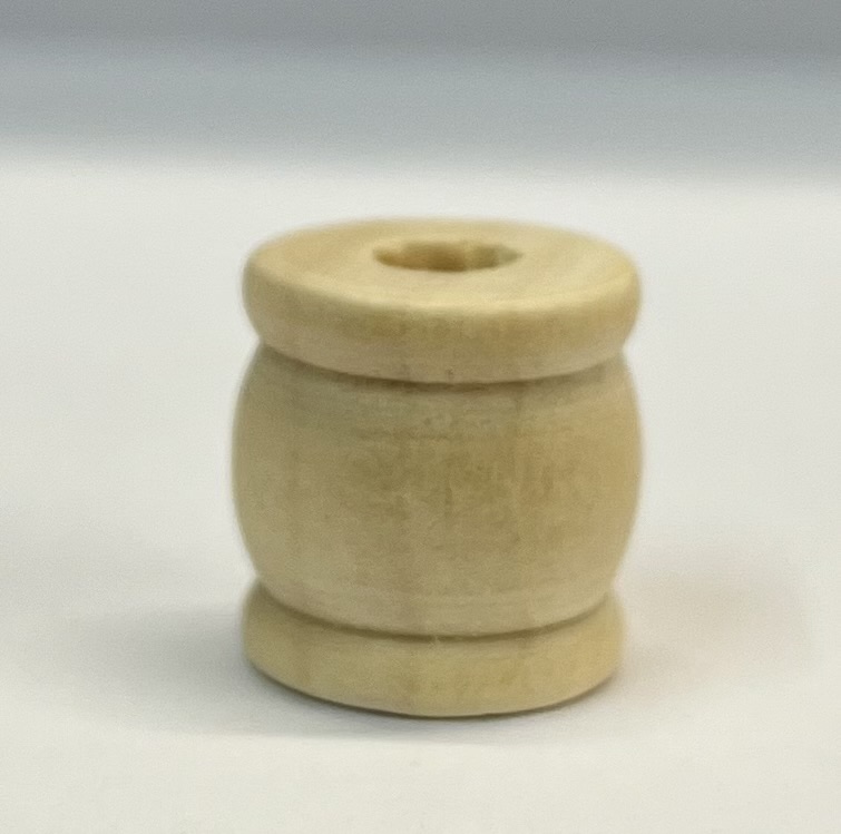 Wooden Bobbins 13mm x 15mm Approx by Sew Cool