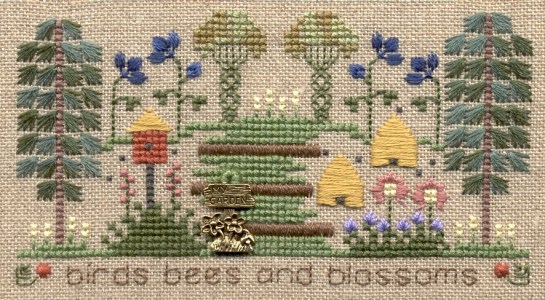  Birds & Bees by Elizabeth's Needlework Designs 