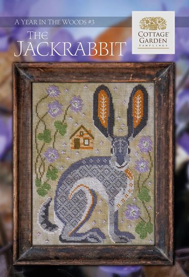 A Year in the Woods - Series  3 - The Jackrabbit by Cottage Garden Samplings     