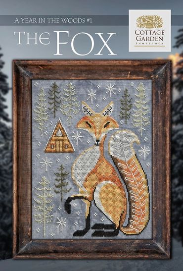 A  Year in the Woods - Series 1 - The Fox by Cottage Garden Samplings 
