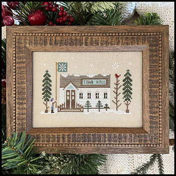  Winterville Town Hall by Little House Needlework - RRP £7.00