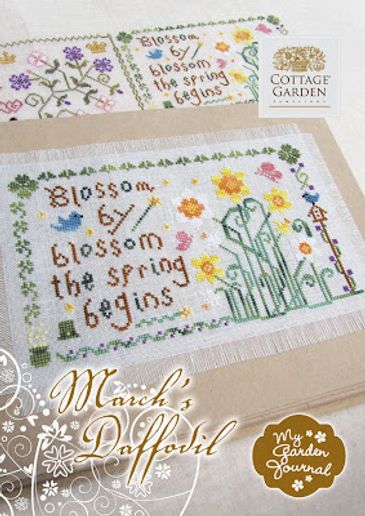 My Garden Journal - March's Daffodil by Cottage Garden Samplings 