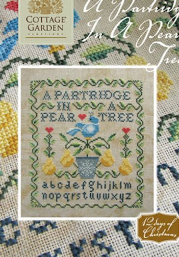 12 Days of Christmas Series - A Partridge In A Pear Tree  by Cottage Garden Samplings 