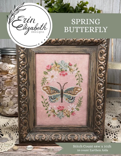 Erin Elizabeth - Spring Butterfly  RRP £10.00