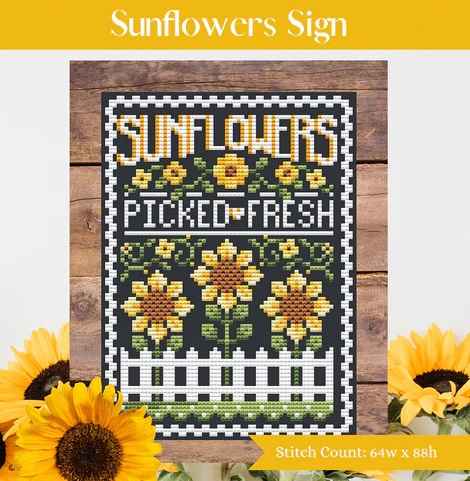 Sunflowers Sign by Shannon Christine 