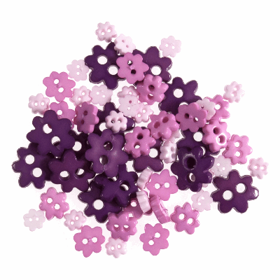 Mini Flower Lilac - Buttons  2.5g B6168\11 