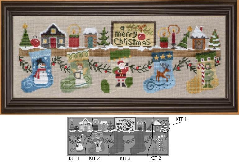The Christmas Mantle Kit by Bent Creek