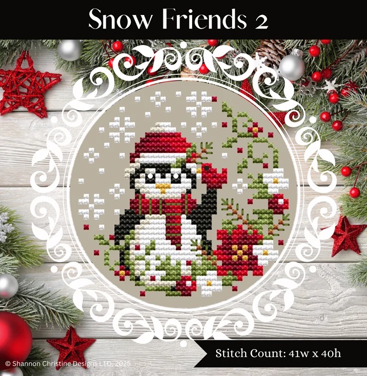 Snow Friends 2 by Shannon Christine  Designs - RRP £6.00