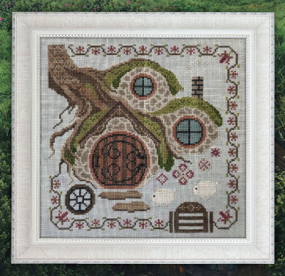 Cottage Garden Samplings - Fabulous House Series - 5 Hobbit House