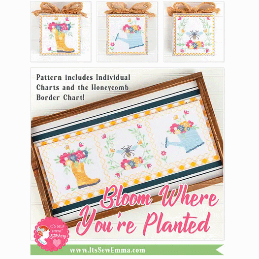 Bloom where you're Planted by It's Sew Emma 