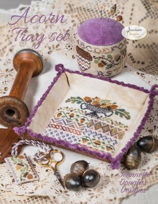Acorn Tray Set by  Jeannette Douglas Designs 