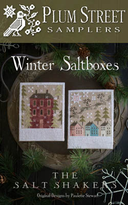 Winter Saltbox by Plum Street Samplers 