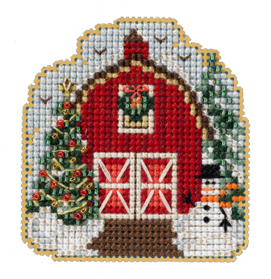 MH18-2233  Winter Barn Kit by Mill Hill     