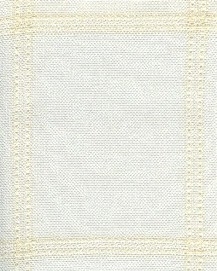 Countryside Afghan Fabric - Antique White/Ivory Fireside 18ct (Order 9x5)